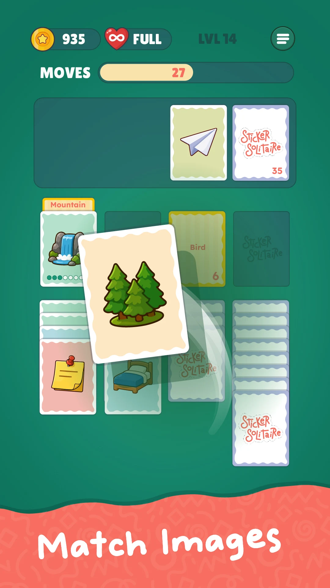 Sticker Solitaire screenshot